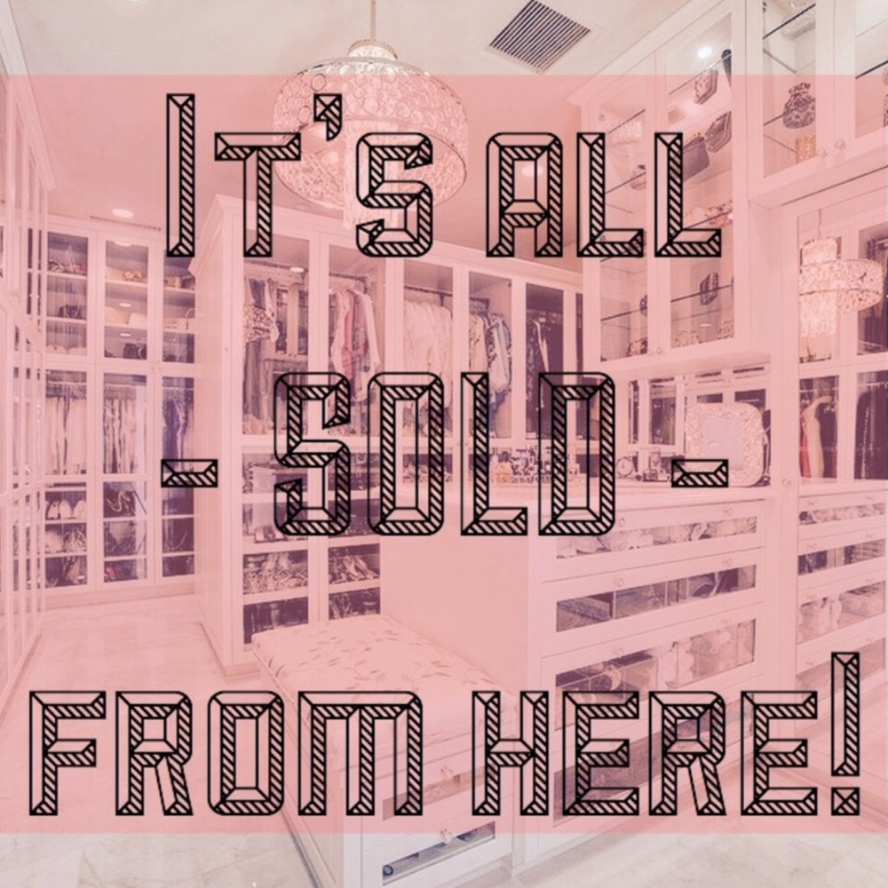 • Sold beyond this point! •